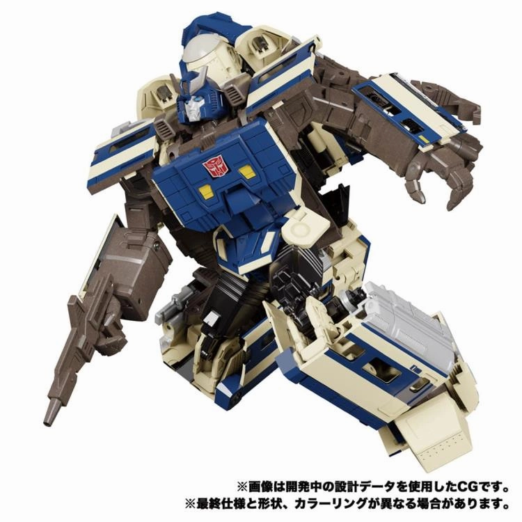 Bluetooth enabled Hobby Figure Transformers Masterpiece G MPG-01 Trainbot Shouki Action Figure