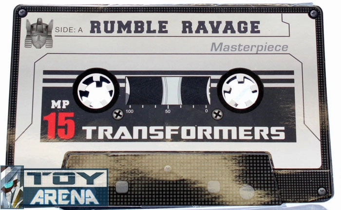 Transformers Masterpiece MP-15 Rumble & Ravage ( Coin Only ) Archeological Replica Enthusiast Grade