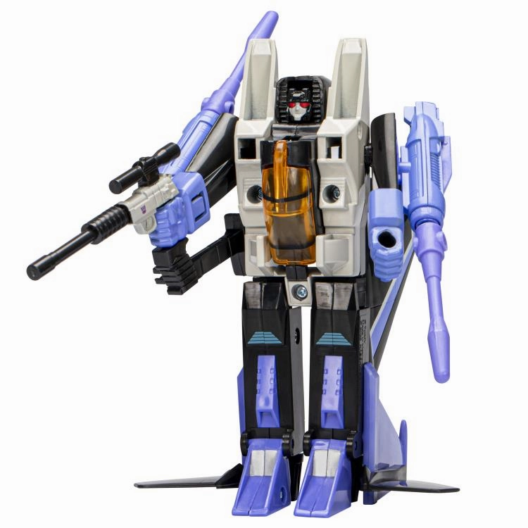 Transformers The Movie Retro Decepticon Warrior Skywarp Action Figure Educational Toy