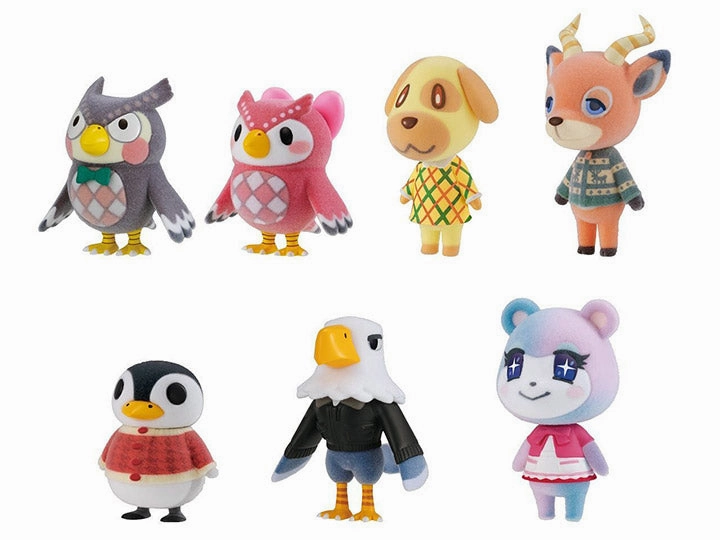 multicultural Art Object Bandai Tomodachi Doll Animal Crossing: New Horizons Vol. 3 Trading Figure Set of 7