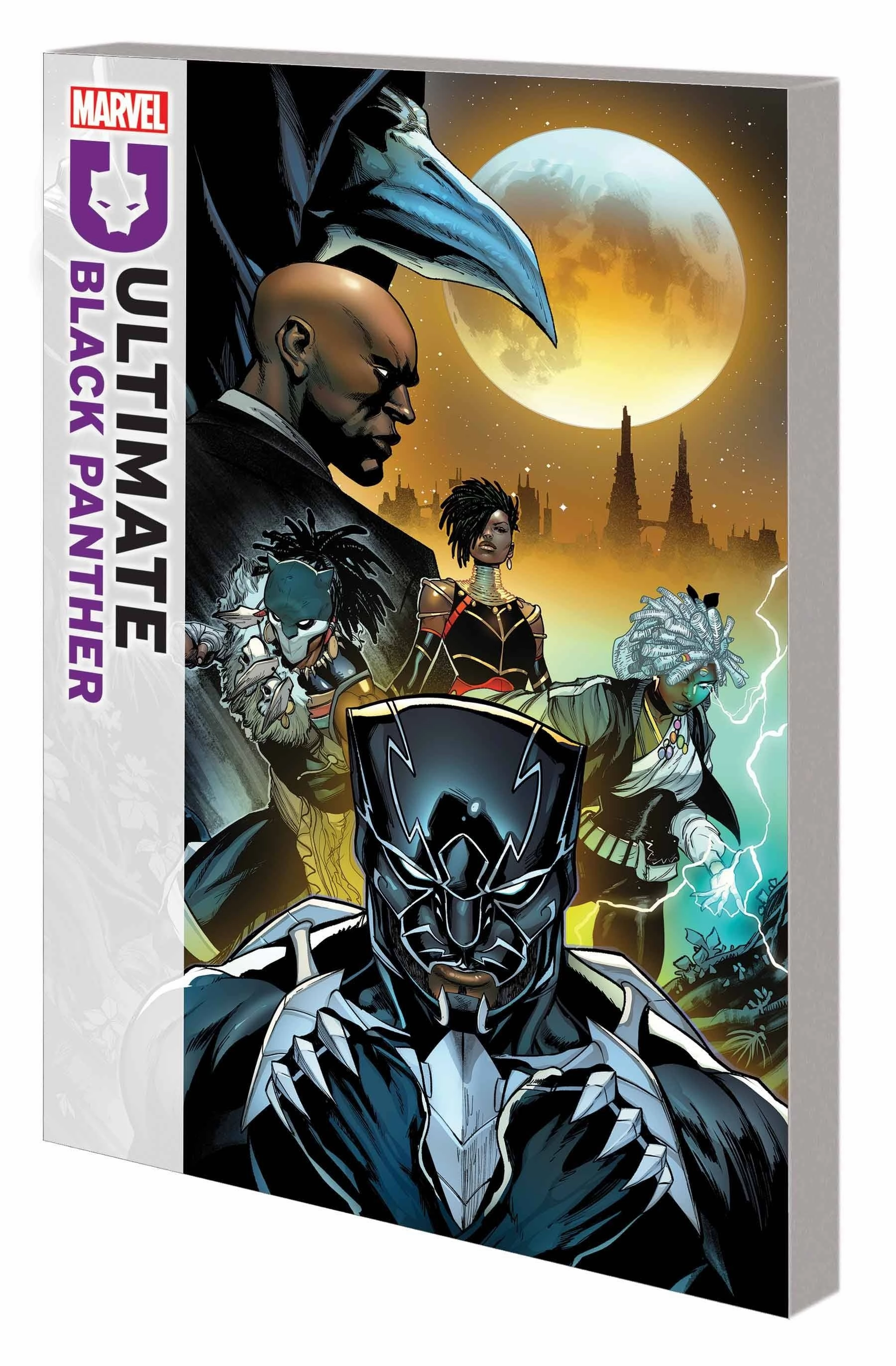 Limited Display Wild Animal ULTIMATE BLACK PANTHER BY BRYAN HILL TP VOL 02 GODS & KINGS