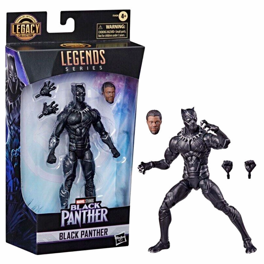 Marvel Legends Black Panther 6" Walmart Exclusive Action Figure Mobile Game Robot Statue