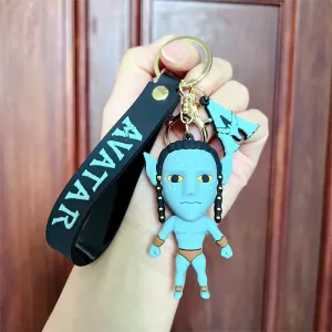 Avatar  Lanyard Keychain | Model B | Silicone Keychain | High Quality | Limited Unit PVC Art