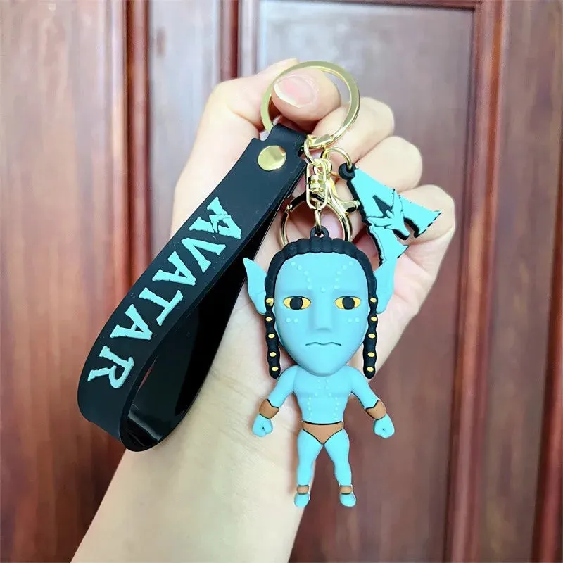 Avatar  Lanyard Keychain | Model B | Silicone Keychain | High Quality | Limited Unit PVC Art