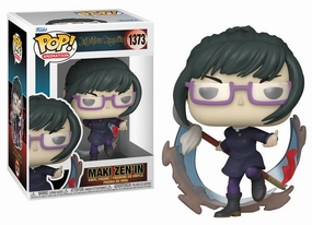 POP! Animation: Jujutsu Kasien #1373 Maki Zen'in Vinyl Figure Sports Player Miniature Item