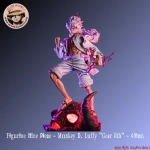 Action Sculpture Gaming Display Figurine One Piece - Monkey D. Luffy "Gear 5th"