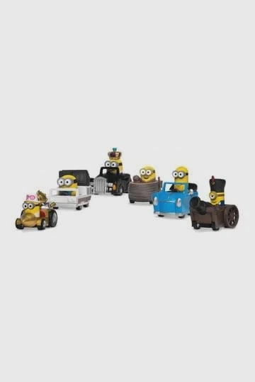 MINIONS - Zoom Hero-  Canoe Car Graduation Gift Movie Collectible