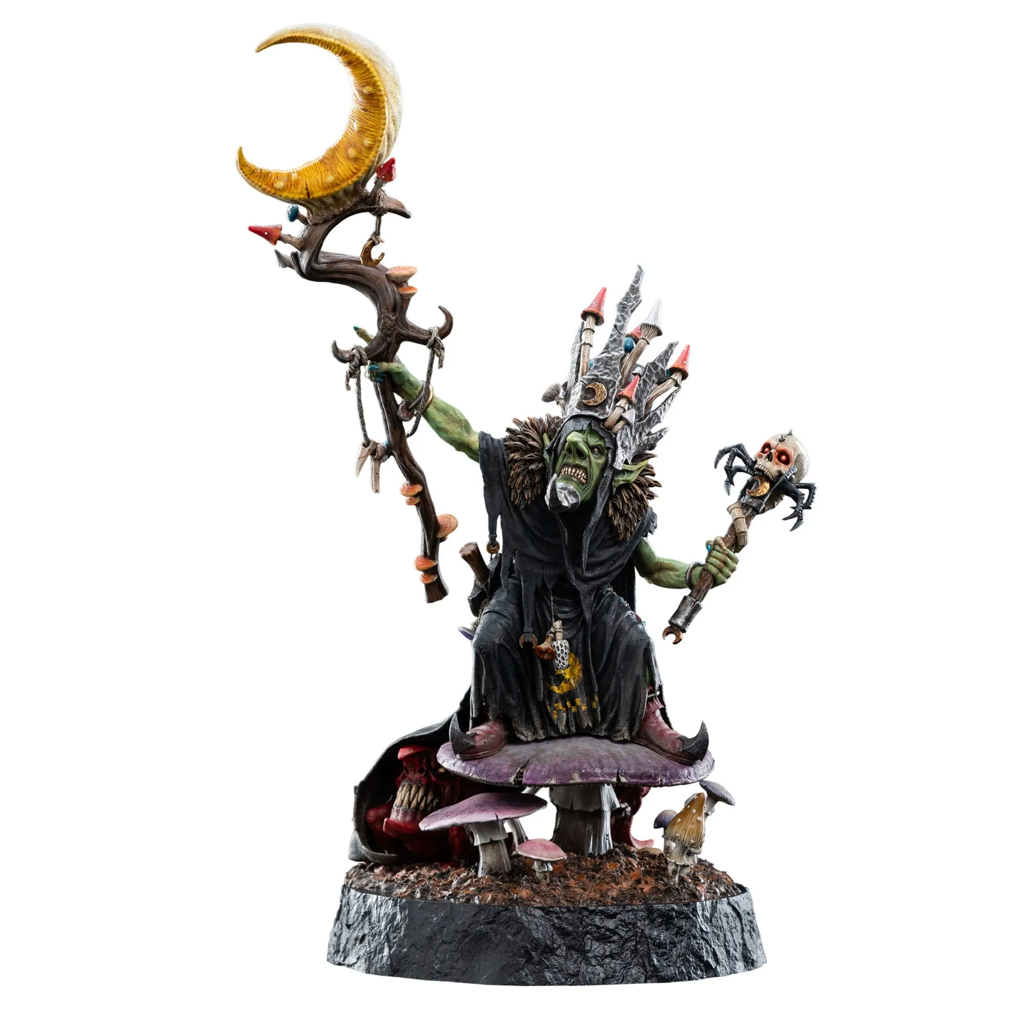 Safety Guarantee Crossover Event Weta Warhammer: Age of Sigmar Skragrott the Loonking Limited Edition 1/6 Statue