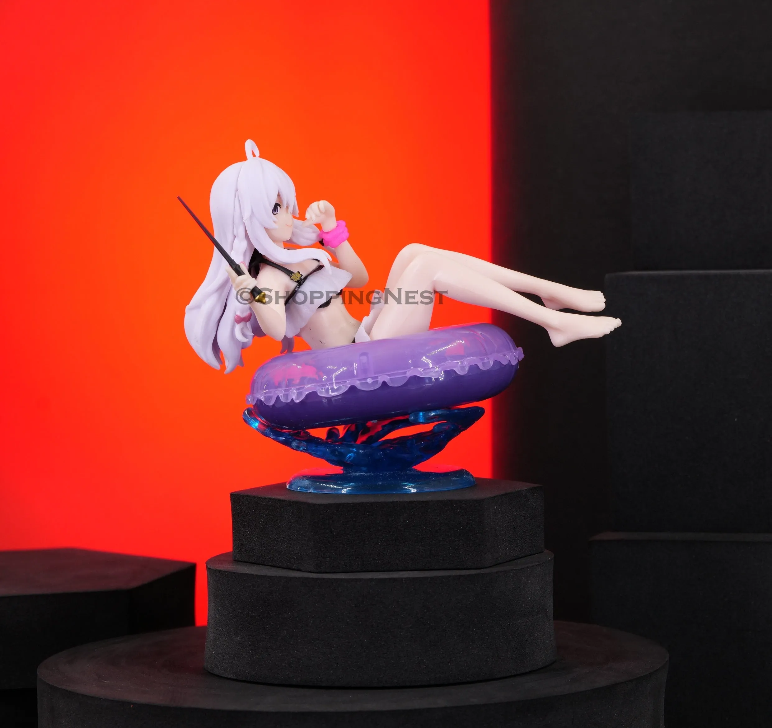 Witch's Journey Iraina Aqua Float Girls Action Figures Model PVC Anime Figurine Pirate Model Limited Sculpture